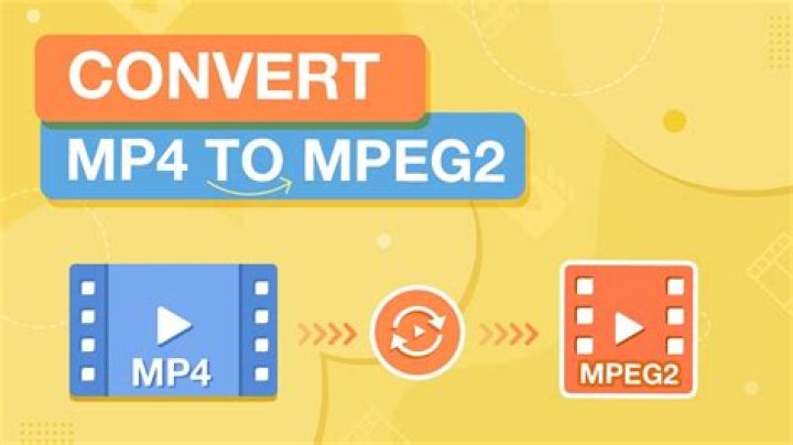 Can MP4 be converted to MPEG2?