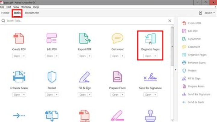 How do I lighten a PDF in Acrobat?