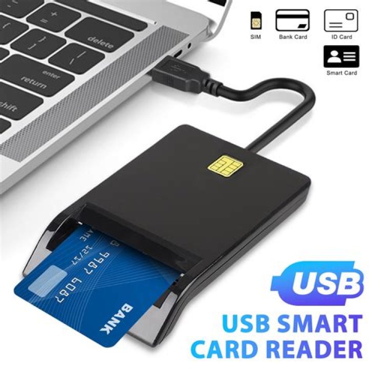 How do I set up a card reader on my iPhone?