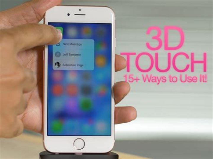 How do you use 3D touch on Messenger?
