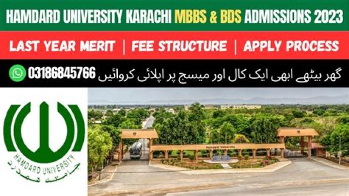 How many campus are there in Hamdard University Karachi?