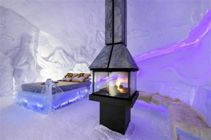 How much does a night in the ice hotel cost?
