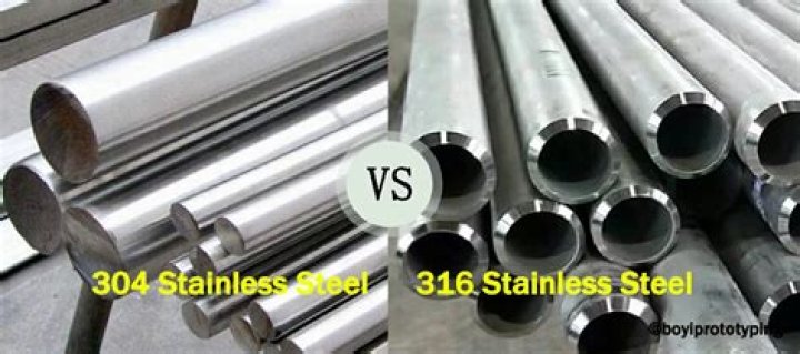 What is the price difference between 304 and 316 stainless steel?