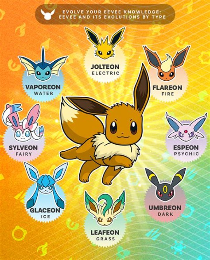 What packs have Eevee evolutions?