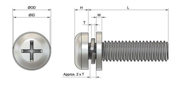 What size is a 8 40 screw?
